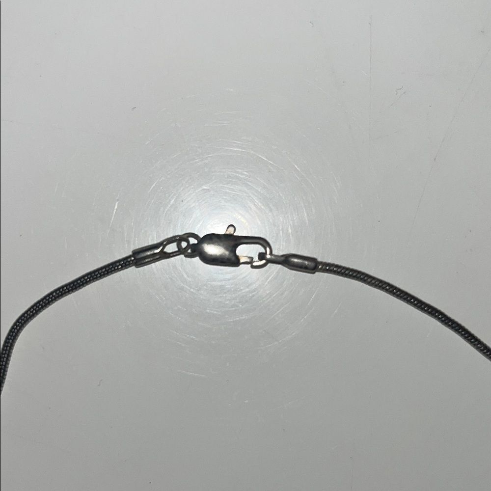 Chic Flamingo Pendant Necklace in Silver with Pink Gemstones - Picture 6 of 7